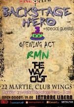 Concert aniversar Backstage Hero în Wings Club din Bucureşti