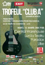 Concert Central Warehouse, Luni la Teatru, Paradox şi Ulise în Club A din Bucureşti
