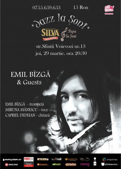 Concert Emil Bîzgă & Guests la Papa la Şoni din Bucureşti