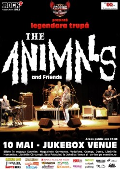 Concert The Animals and Friends în Jukebox Venue din Bucureşti