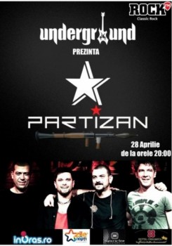 Concert Partizan în Underground Pub din Iaşi