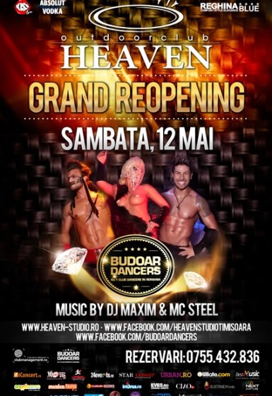 Grand Reopening în Club Heaven Outdoor din Timişoara