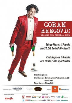 Goran Bregovic afis Cluj A4