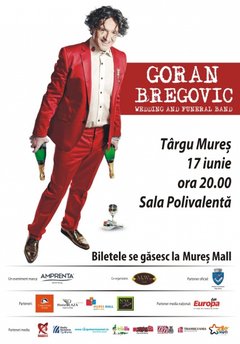 Goran Bregovic afis TG Mures A4