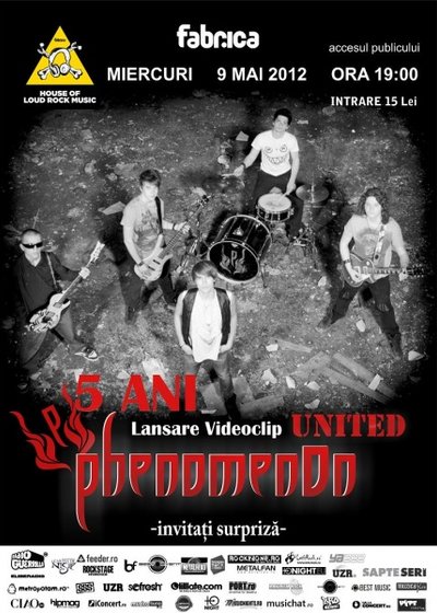 Concert PhenomenOn în Club Fabrica din Bucureşti