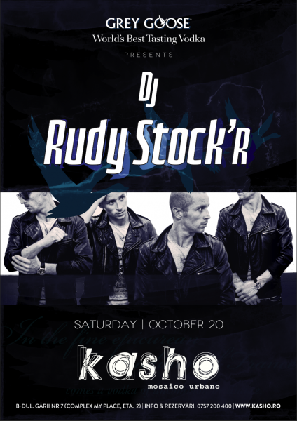 Rudy Stock’r în Kasho Club din Braşov