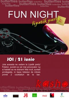 layout lipstick party web