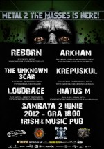 Metal 2 the Masses în Irish & Music Pub din Cluj-Napoca