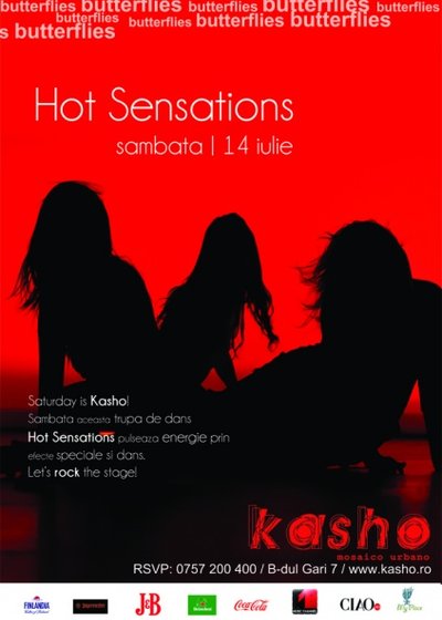 Hot Sensation Show în Kasho Club din Braşov