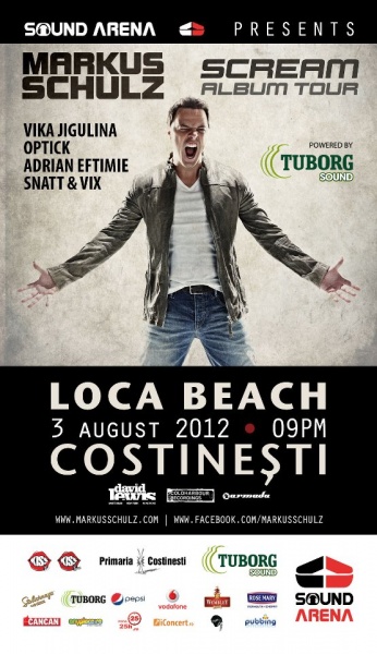 Markus Schulz la Loca Beach din Costineşti