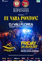 „Eu vara Ponton” Party la Ponton Casa Baraj din Crivaia