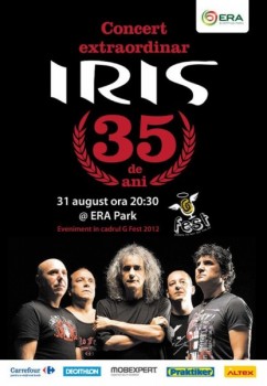 Concert Iris la Era Park din Iaşi