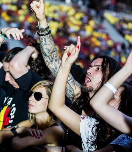 Concert RED HOT CHILI PEPPERS 31.08.2012 ARENA NATIONALA