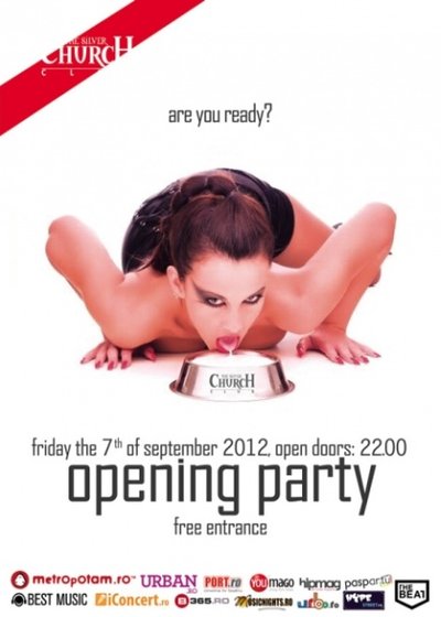 Opening Party în The Silver Church Club din Bucureşti