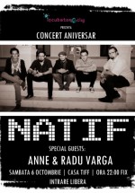 Concert Natif la Casa Tiff din Cluj-Napoca
