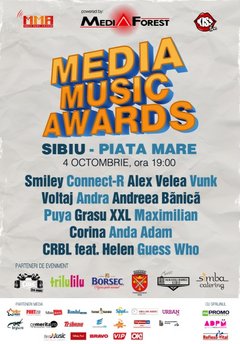 Media Music Awards artisti afis