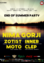 Saturday 15 Sept Nima Gorji Zotist inner Moto Clep @ Sunrise Pool Ciric Iasi