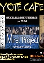 Concert Mirel Project în Coyote Cafe din Bucureşti