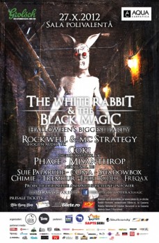 The White Rabbit and The Black Magic la Sala Polivalentă din Bucureşti (CONCURS)
