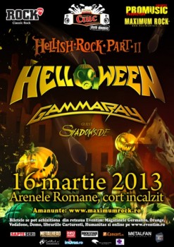 Concert Helloween şi Gamma Ray la Arenele Romane din Bucureşti