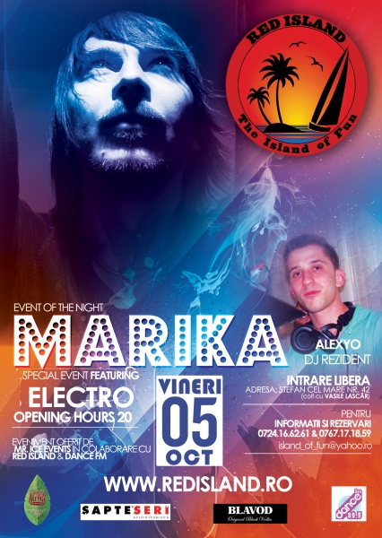 Eveniment 5 Oct Dj Marika