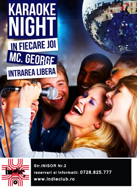 Karaoke Night în Indie Club din Bucureşti