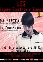 DJ Marika şi MoonSound în Legere Live din Bucureşti