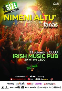 Concert Nimeni Altu’ în Irish Music & Pub din Cluj-Napoca