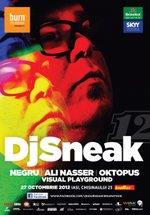 DJ Sneak în parcarea Baumax din Iaşi