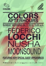 Federico Locchi, MoonSound şi Nusha în Colors Club din Bucureşti