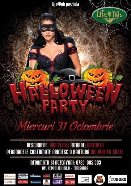 halloween party post