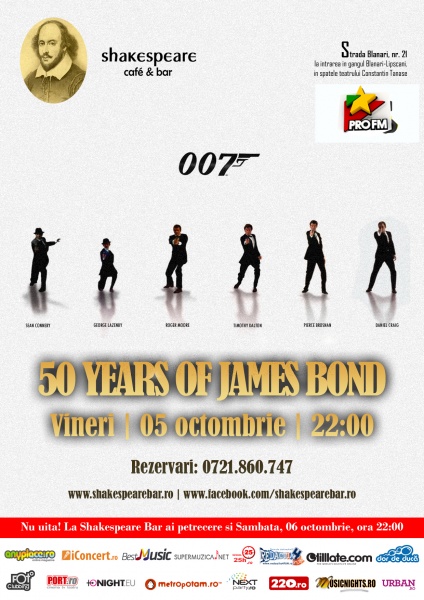 james bond copy logo profm