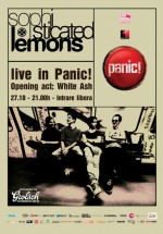 Concert Sophisticated Lemons în Panic! Club din Bucureşti