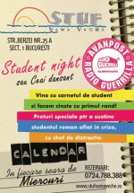 Student Night în Stuf Vama Veche din Bucureşti