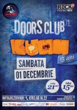 Concert aniversar KUMM în Club Doors din Constanţa