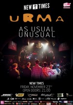 Concert URMA – As Usual Unusual în New Times din Cluj-Napoca