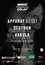 Apparat (DJ Set), Deetron şi Vakula la Arenele Romane din Bucureşti