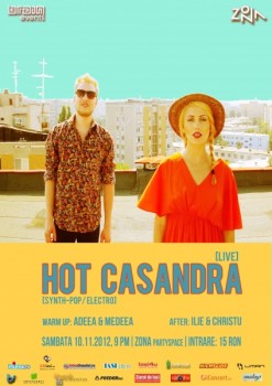 Hot Casandra LIVE în Club Zona din Iaşi