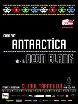Concert Antarctica la Clubul Ţăranului din Bucureşti