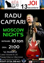 Concert Radu Captari în Aida Cafe din Bucureşti