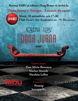 Poetrip şi Jazzappella în Panic! Club din Bucureşti