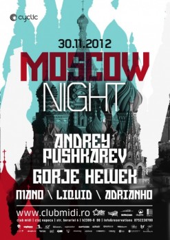 Moscow Night în Club Midi din Cluj-Napoca