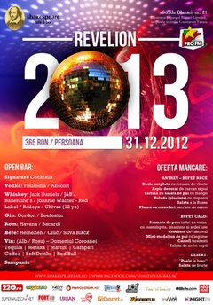 revelion 2013 shakespeare