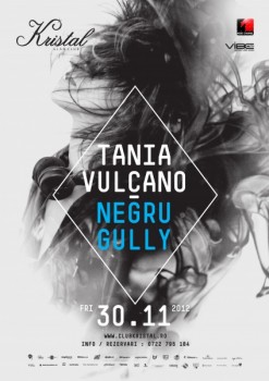 Tania Vulcano în Kristal Club din Bucureşti