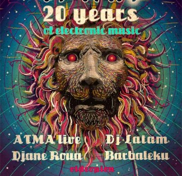 Atma – 20 Years Of Electronic Music (jubilee party) @ Studio Martin, Bucuresti