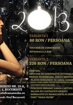 Revelion 2013 în Stuf Vama Veche din Bucureşti