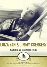 Concert de Crăciun Luiza Zan în Godot Cafe-Teatru din Bucureşti