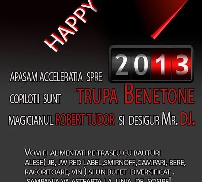 Revelion 2013 în Club WhyNot din Bucuresti