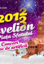 Revelion 2013 în Piaţa Sfatului din Braşov