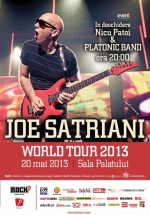Concert Joe Satriani la Sala Palatului din Bucureşti